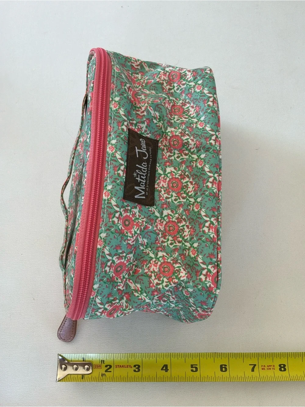 Matilda Jane Floral Travel Cosmetic Makeup Bag Organizer